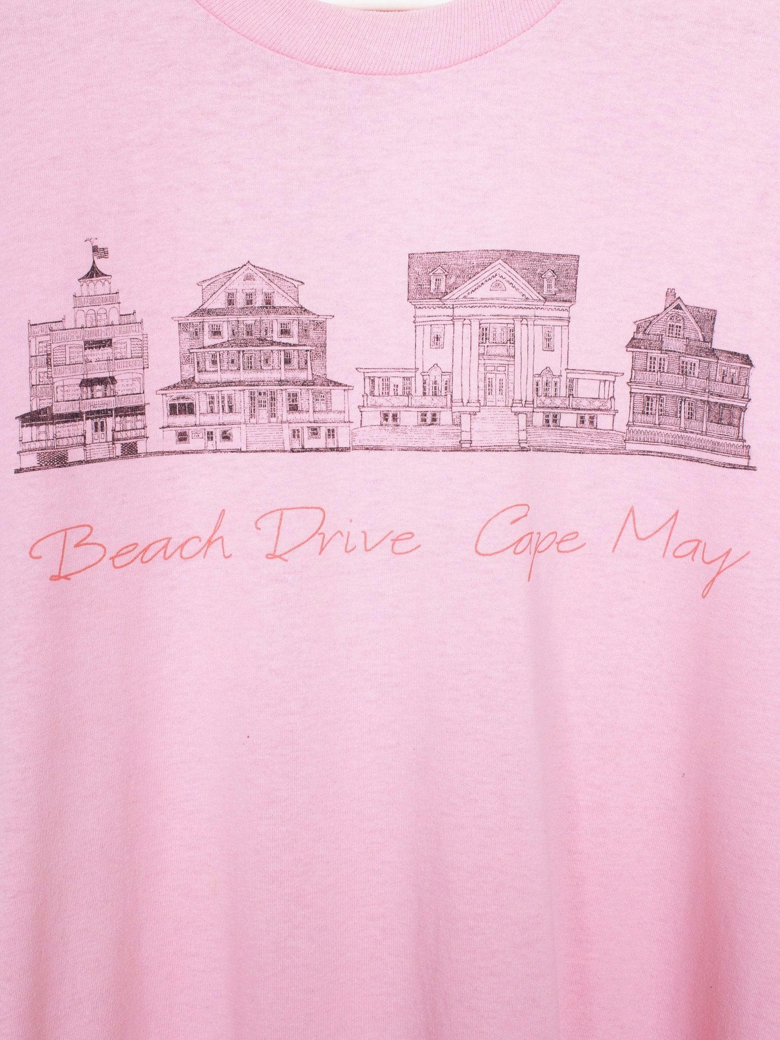 vintage 90s Beach Drive Cape May Tee