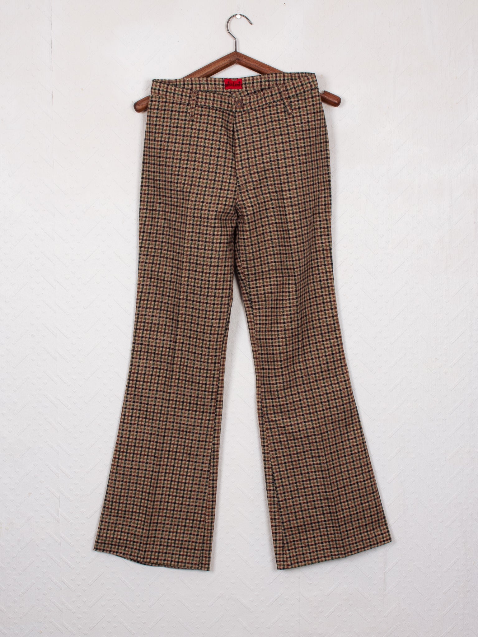 pants & trousers 60s Miss Levi's Wooly Kick Flares - W28