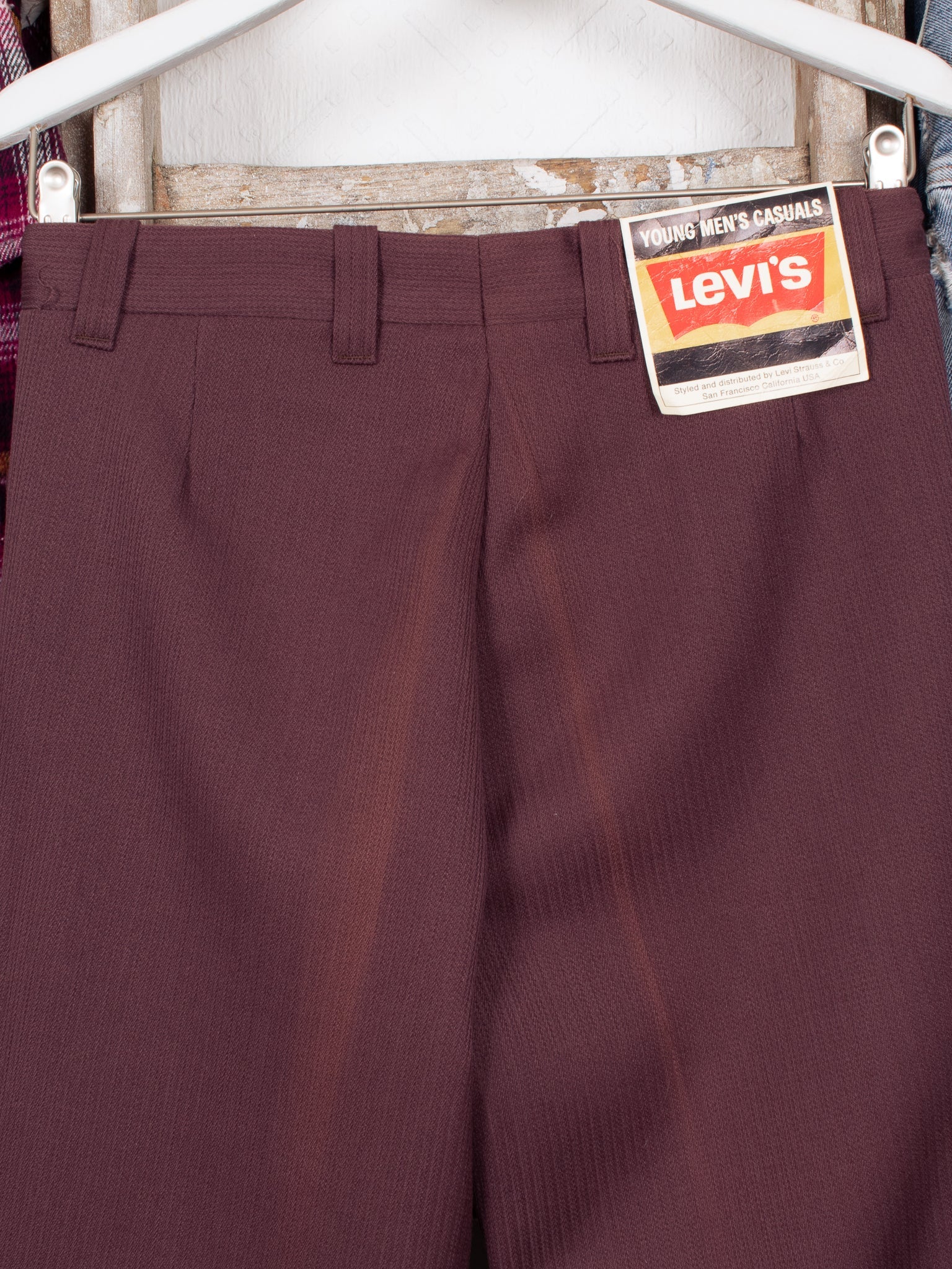 pants & trousers 70s Levi's 667 Dacron/Wool Slacks - W31