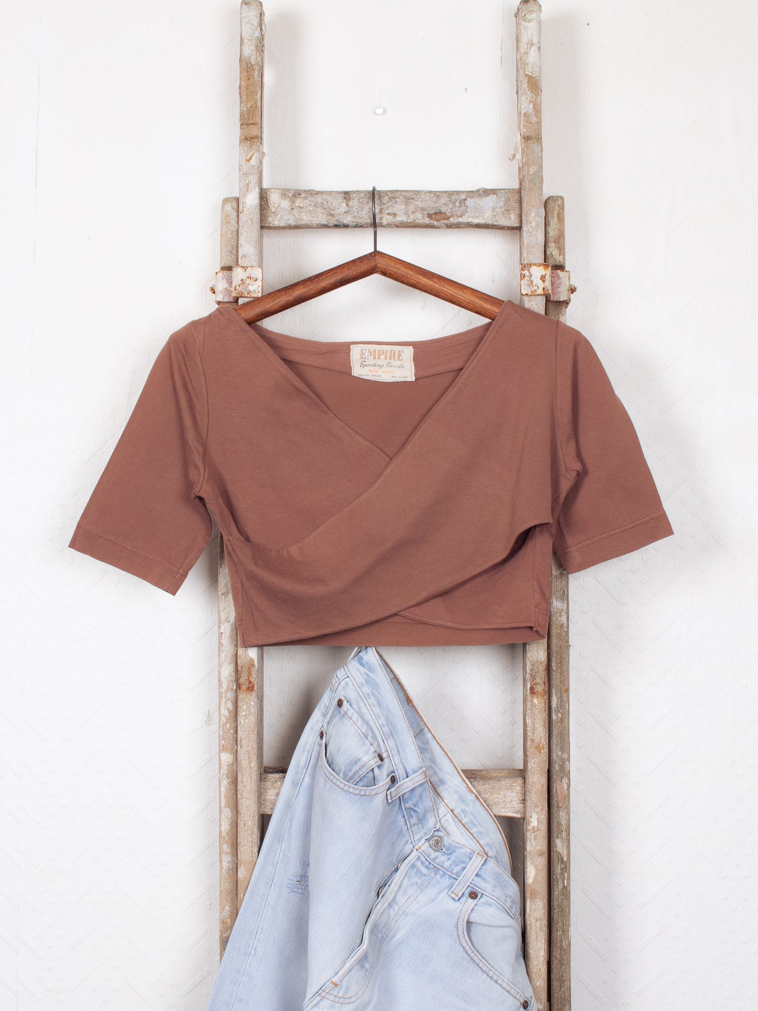 shirts & blouses 40s Empire Crop Top - S