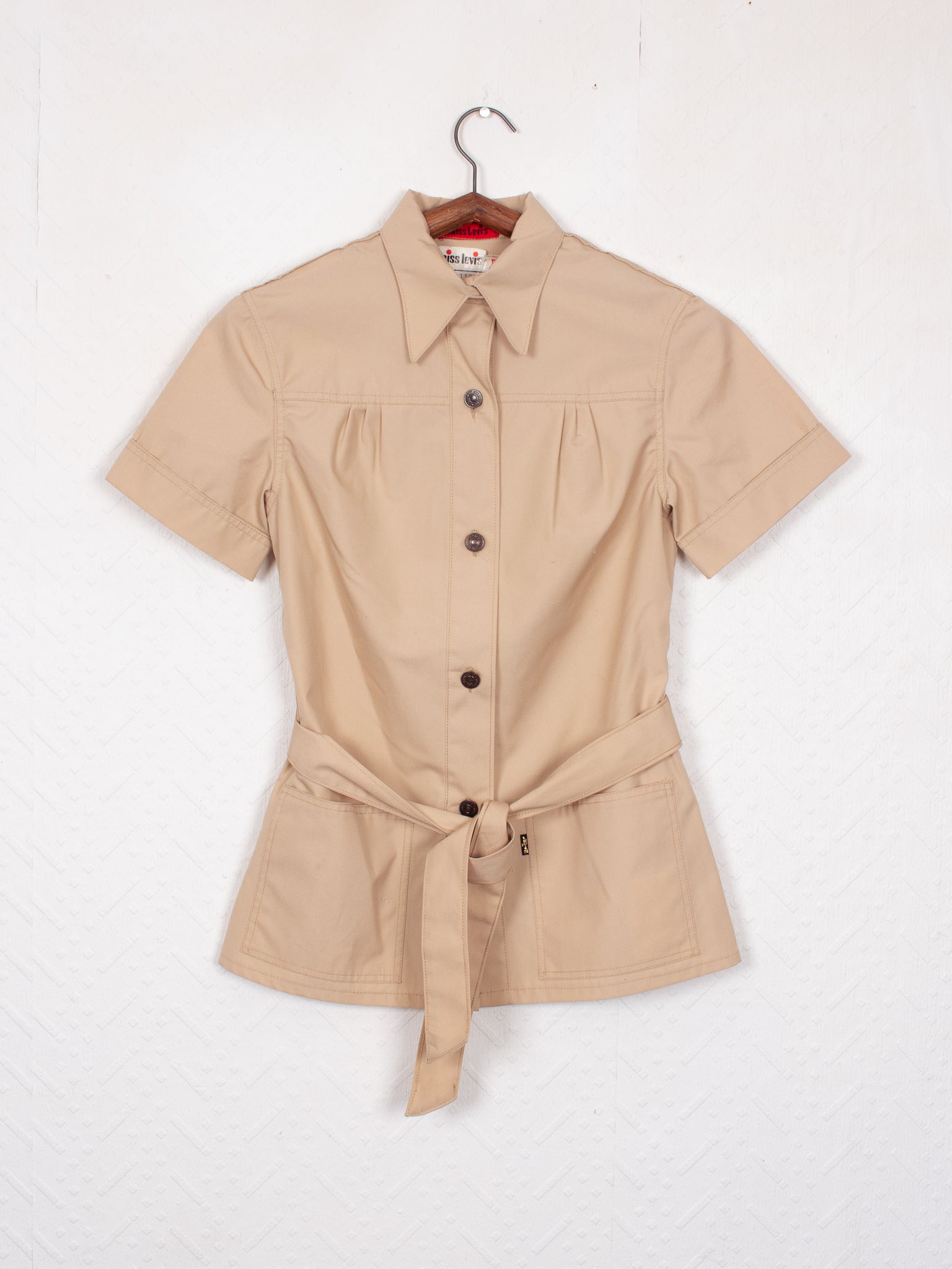 shirts & blouses 60s Miss Levi's Safari Shirt - S