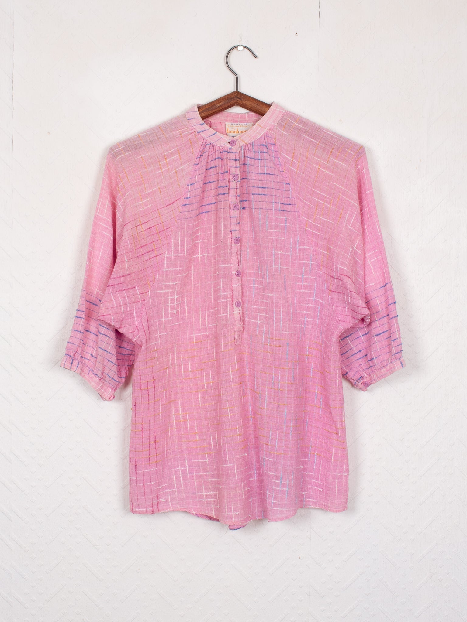 shirts & blouses 60s Slub Cotton Raglan Shirt - M