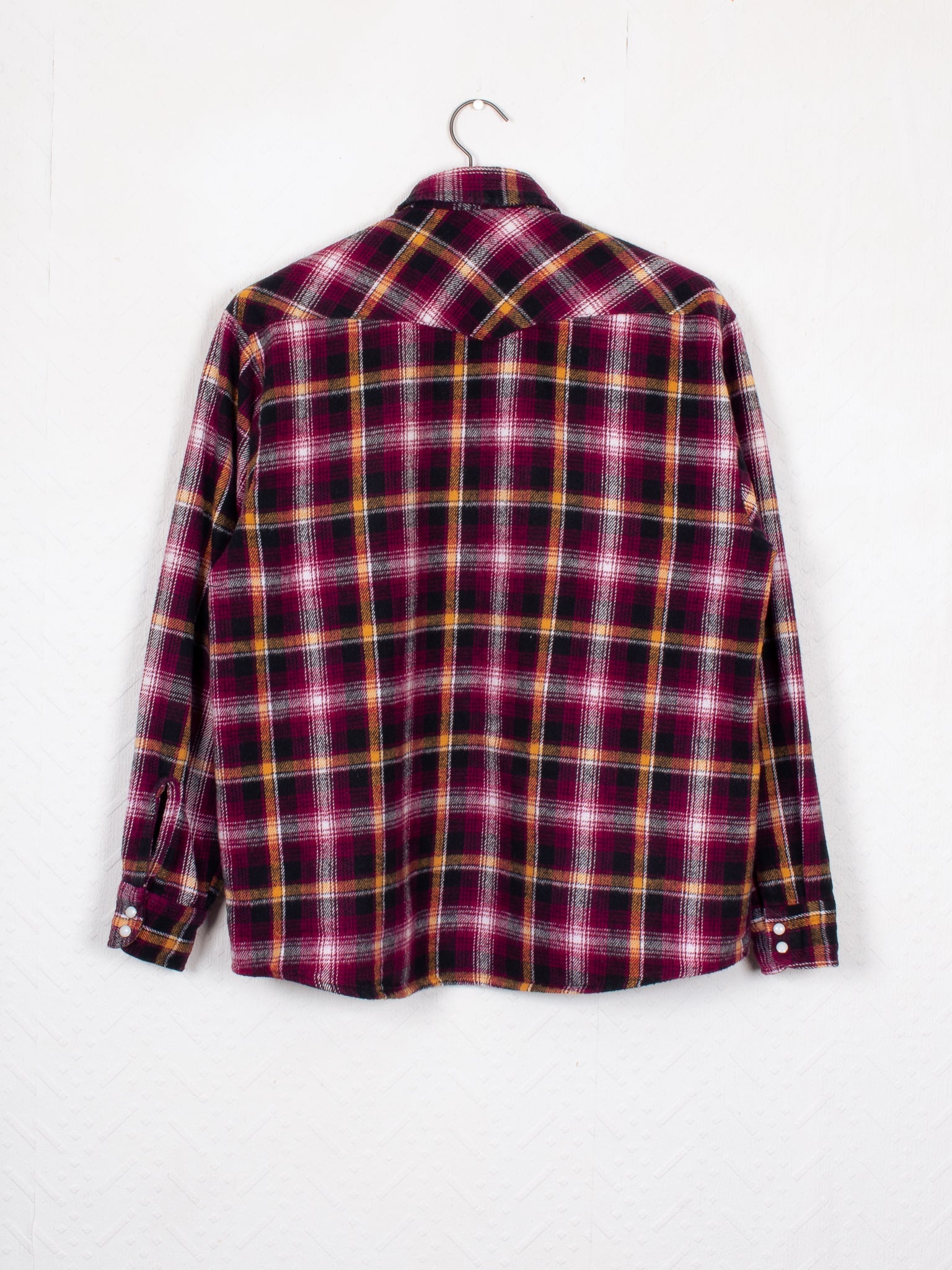 shirts & blouses 80s Heavyweight Cotton Flannel Shirt - L