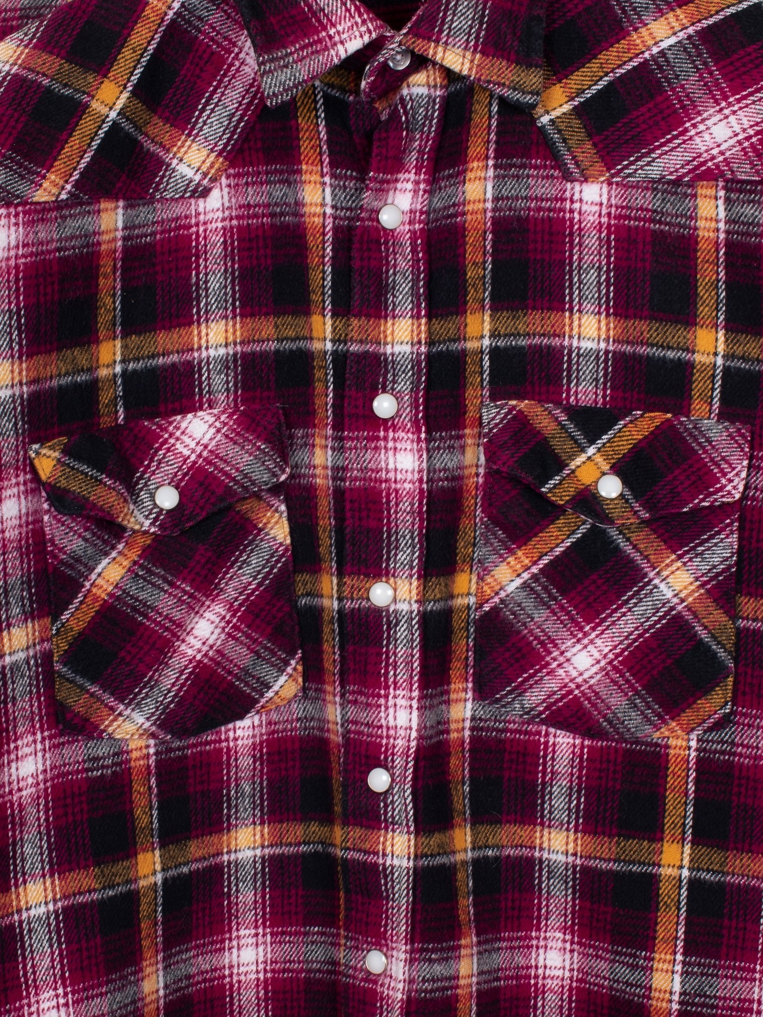 shirts & blouses 80s Heavyweight Cotton Flannel Shirt - L