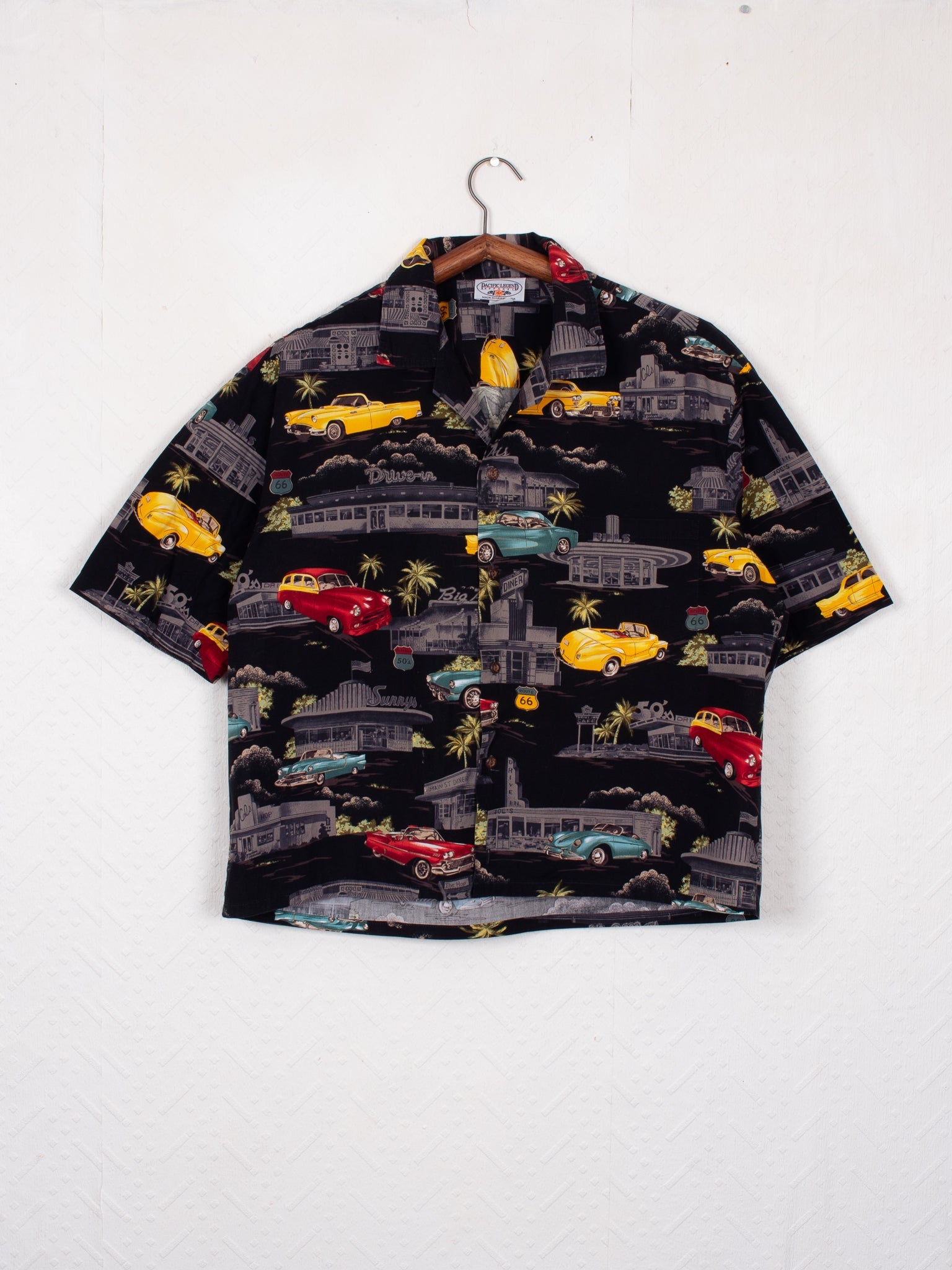 shirts & blouses 90s Boxy Cabana Shirt - XL