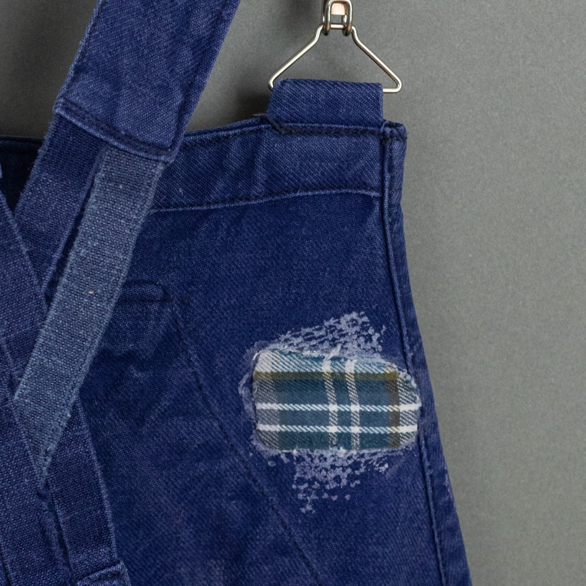 Vintage '40s Vintage French Bleu de Travail Overalls