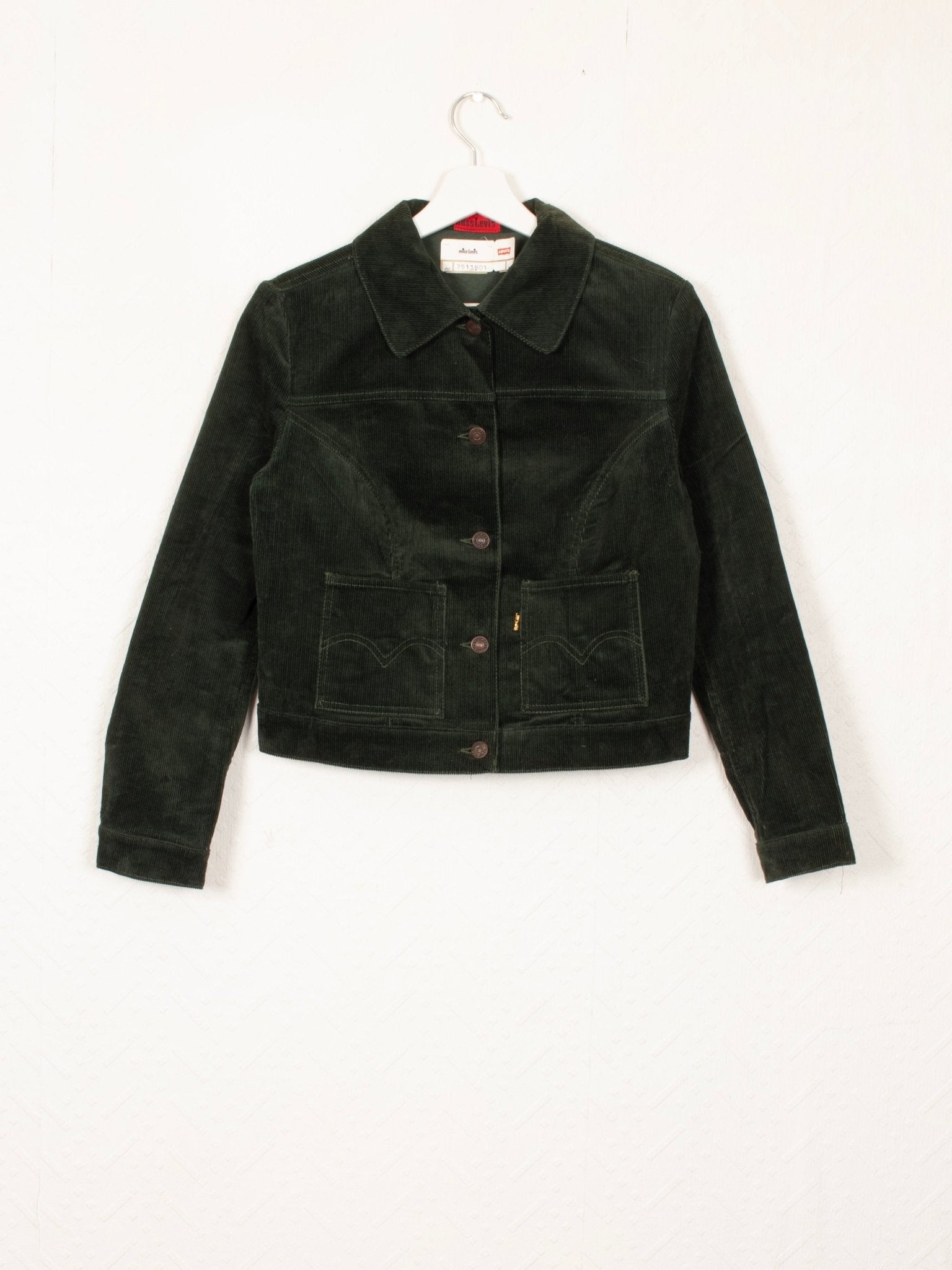 1960s Levi's Dark Pine Green Corduroy Jacket