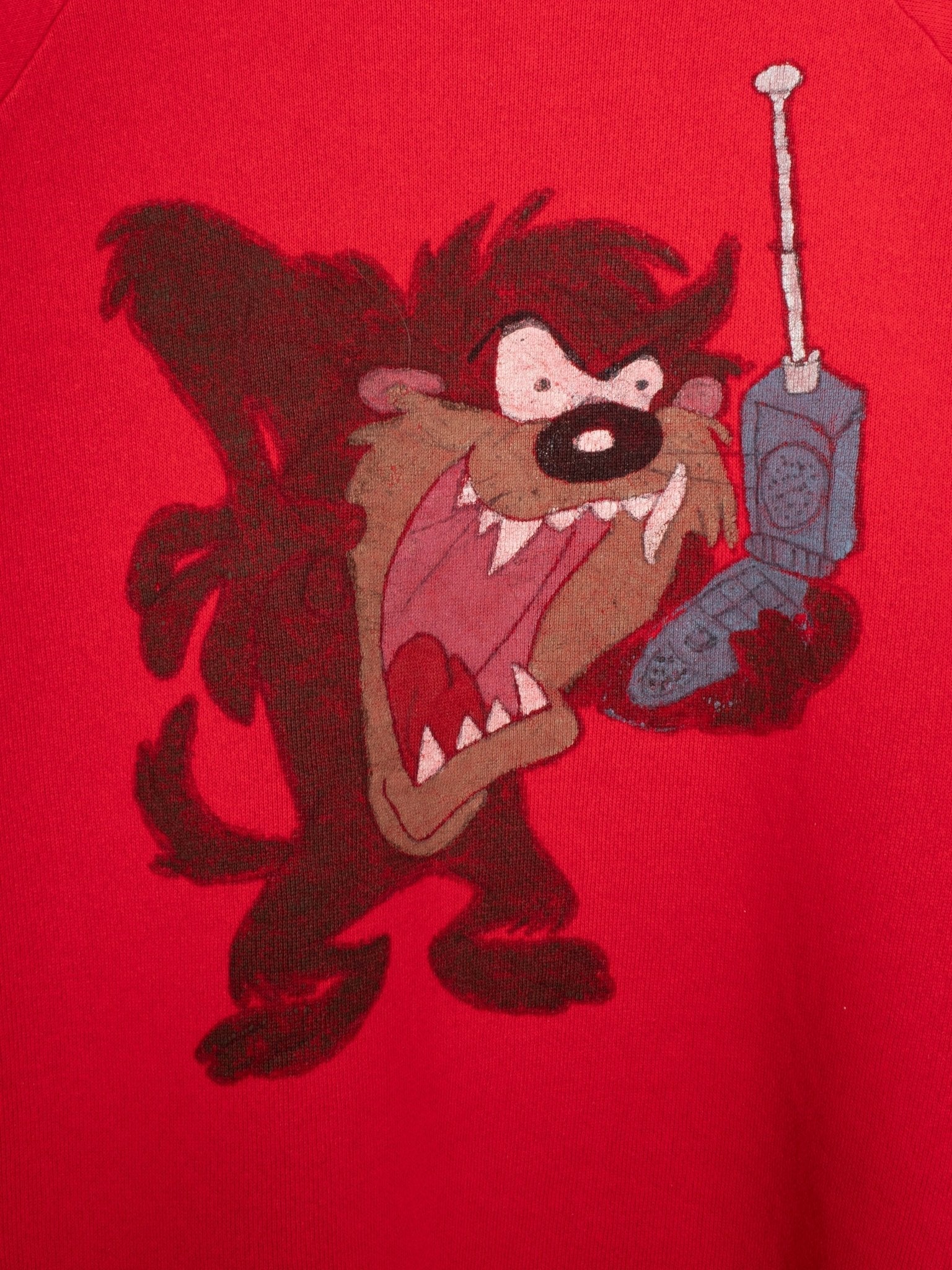 1990s Looney Tunes Tasmanian Devil 50/50 Sweatshirt