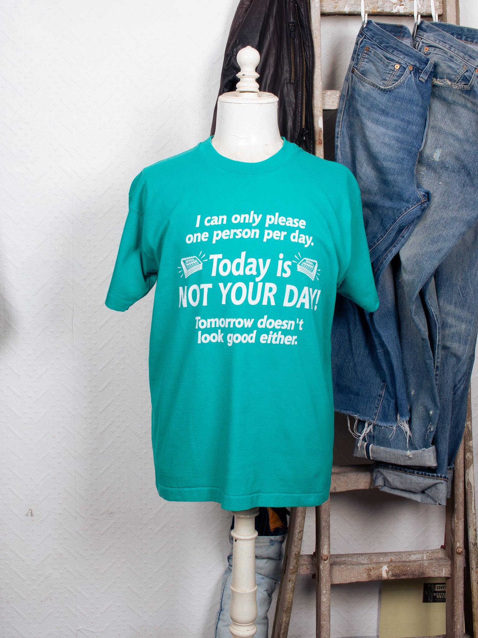 vintage 90s Today Is Not Your Day Tee