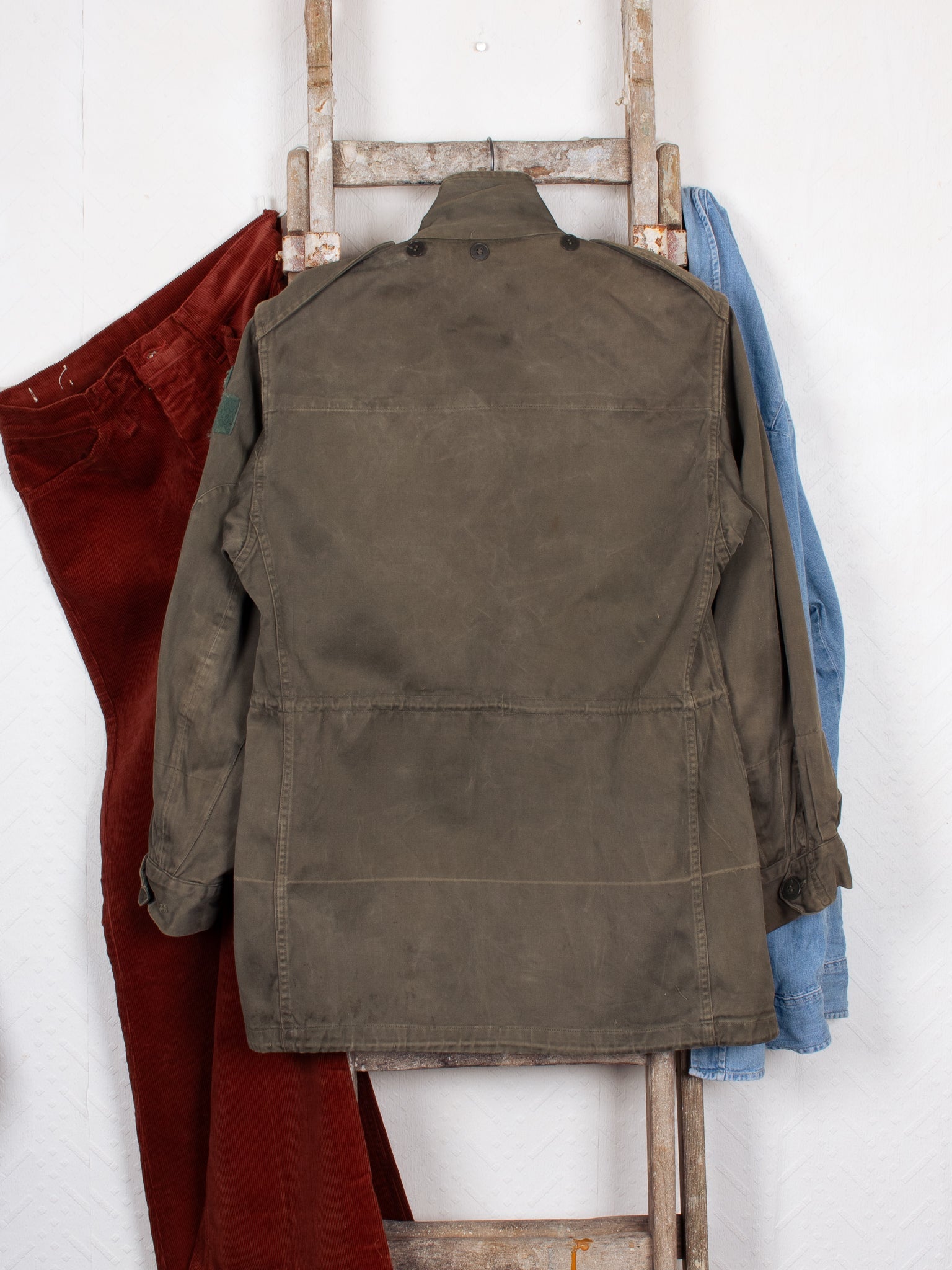 vintage 1950 French Army F1 Combat Jacket