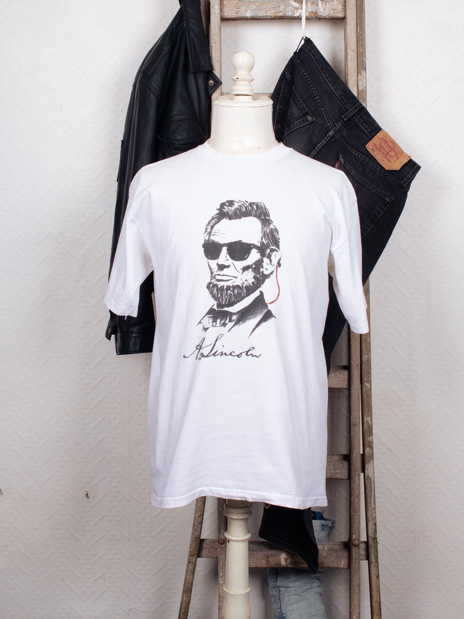 vintage 90s Abe Lincoln Tee