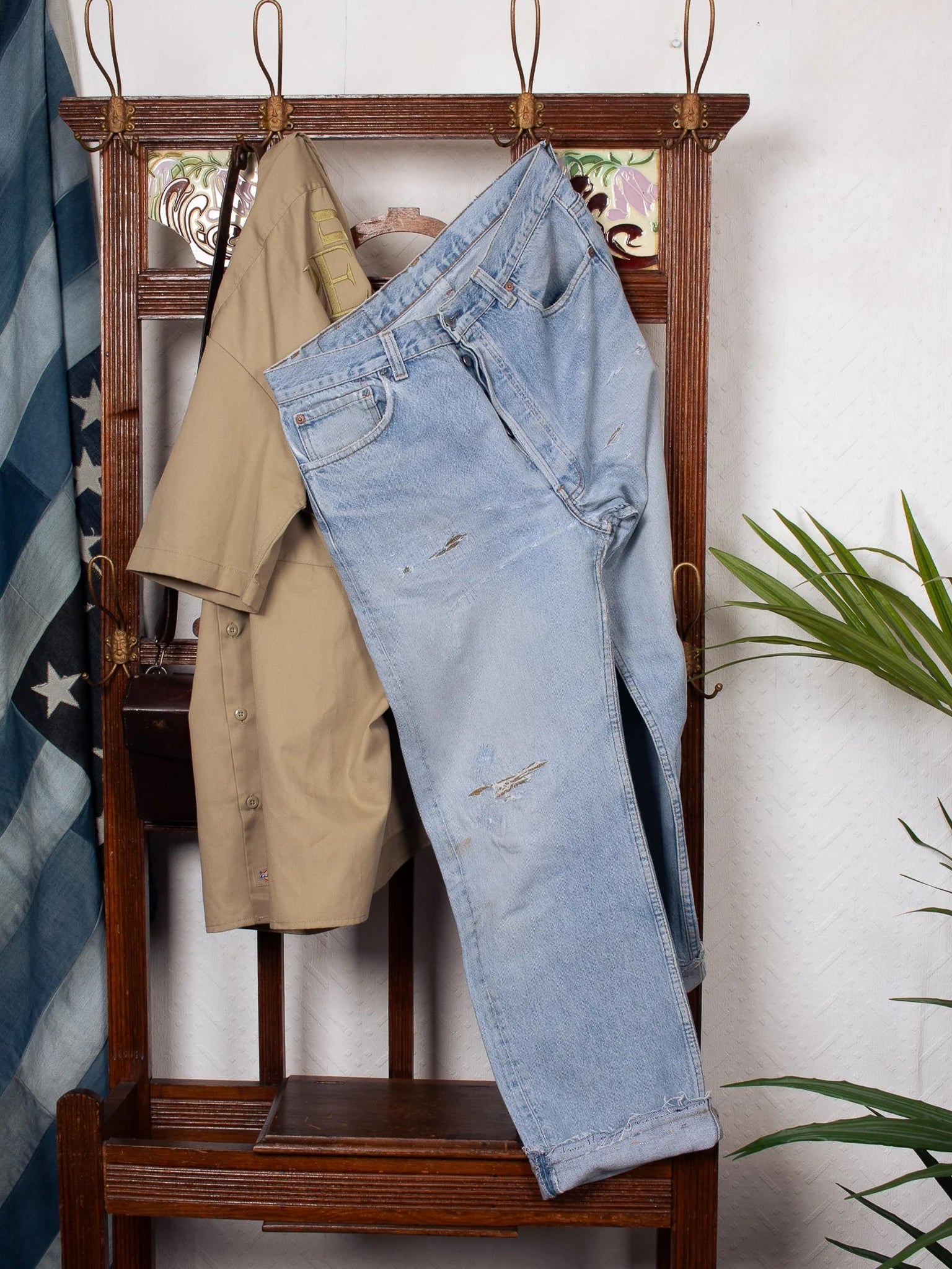 90s Levi's 501 Light Wash - W32