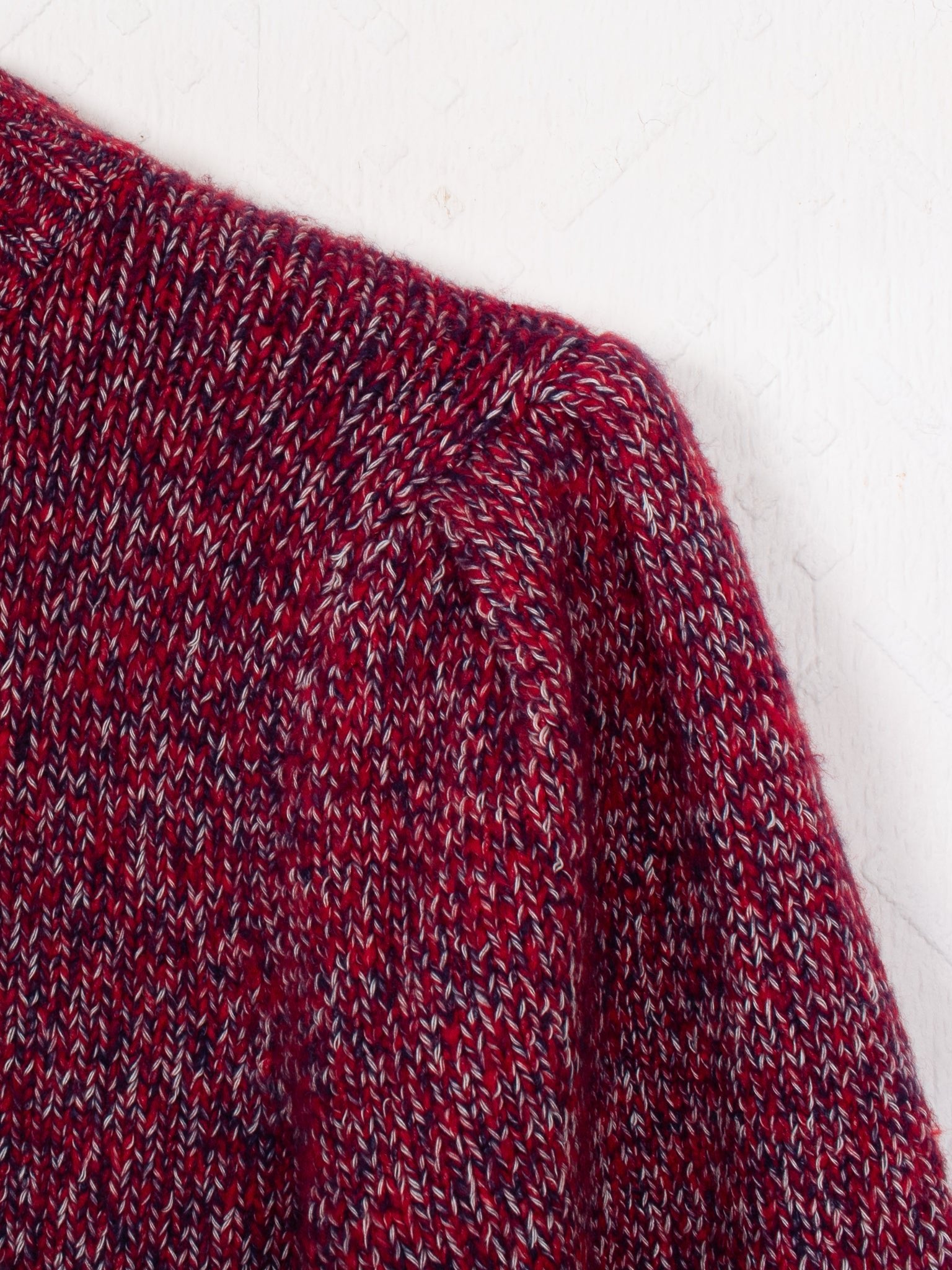 sweatshirts & jumpers 50s Danish Wool Hand Knit Jumper - S