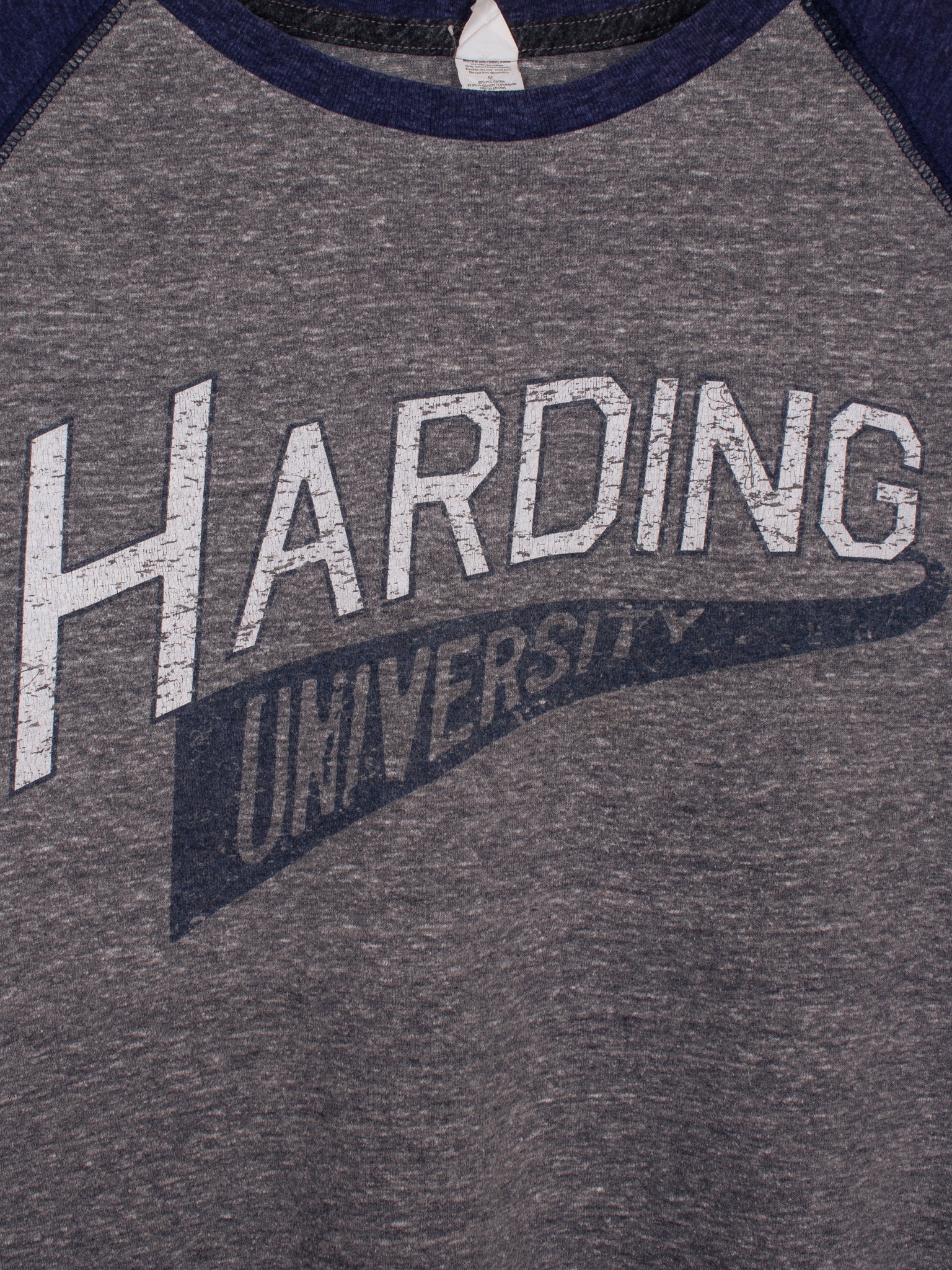 t-shirts 80s Harding Uni Dual Tone Raglan Tee - M