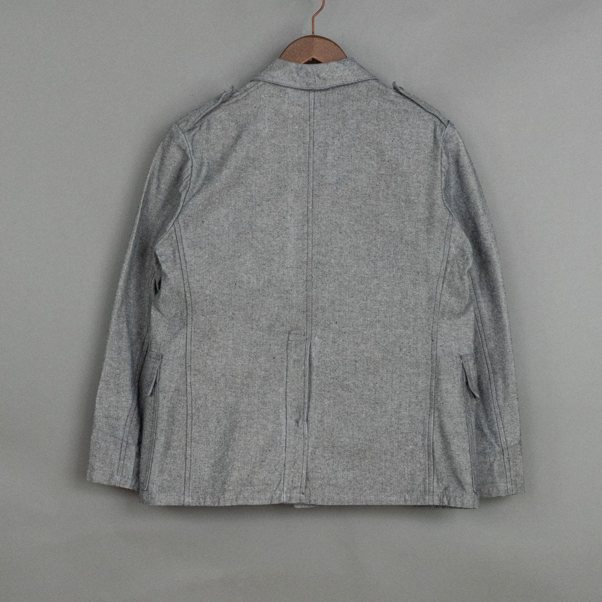 Vintage '40s Vintage French Factory Supervisor Chore Coat