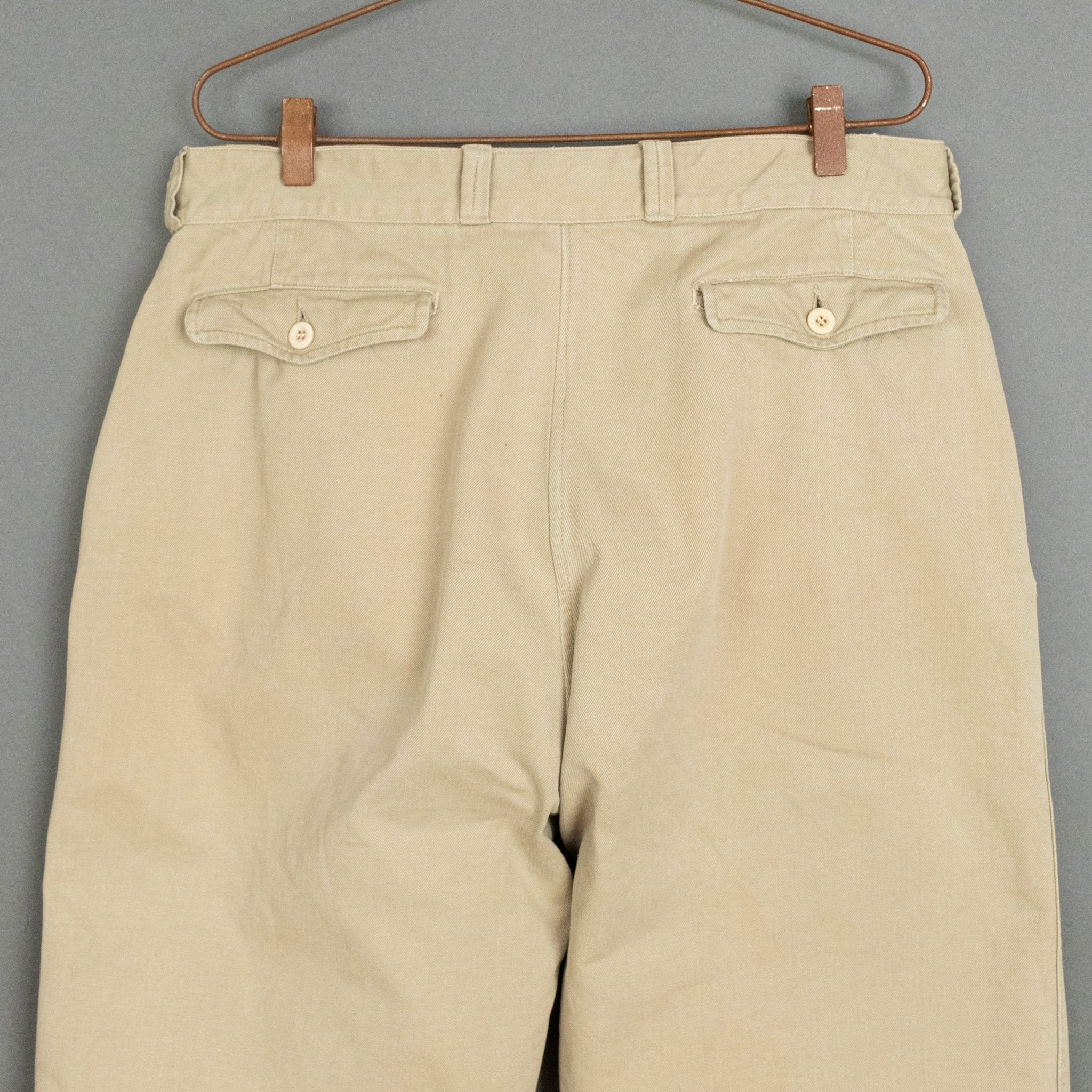 Vintage '50s Vintage French Army M52 Chino Pants