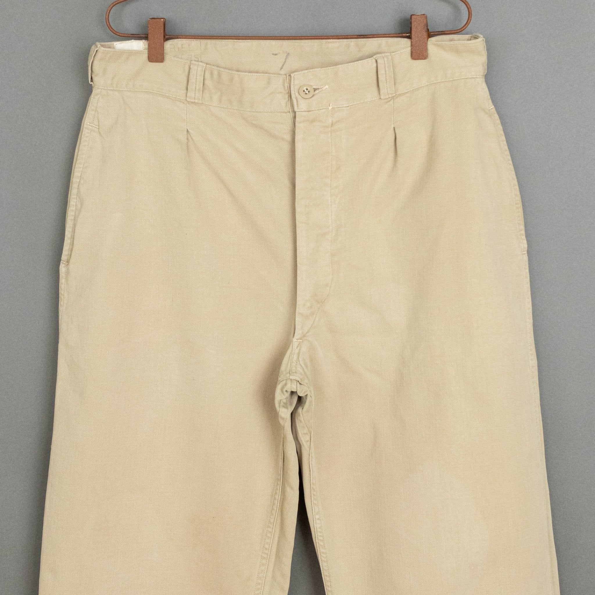 Vintage '50s Vintage French Army M52 Chino Pants