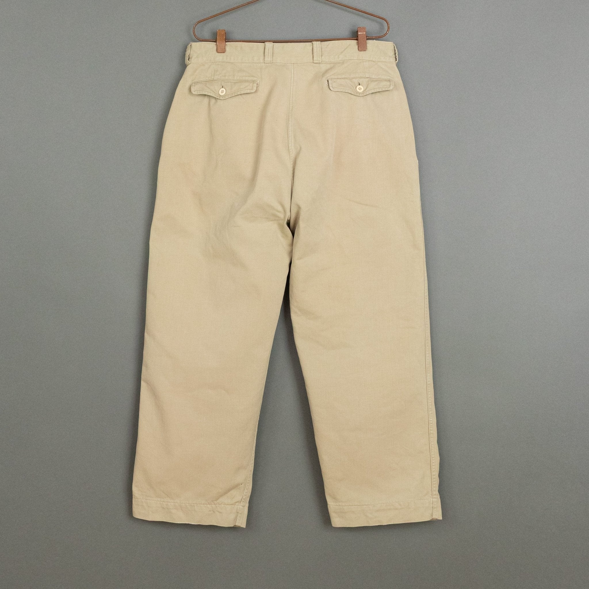 Vintage '50s Vintage French Army M52 Chino Pants