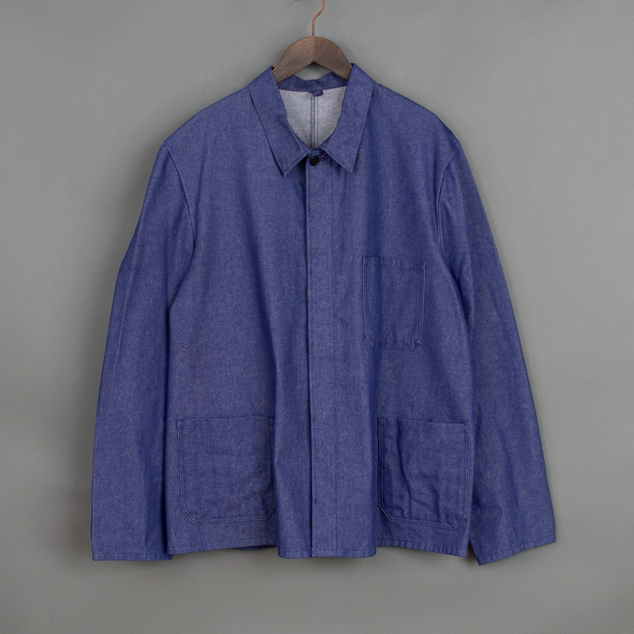 Vintage '70s Vintage German Denim Chore Coat