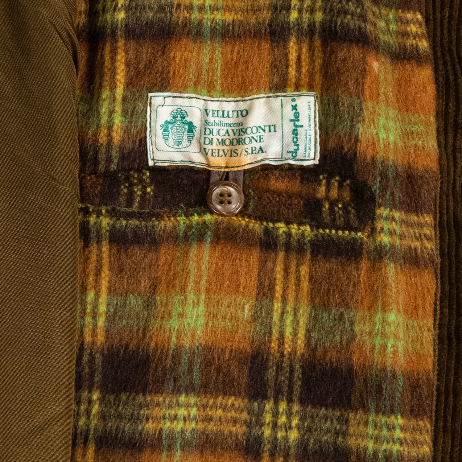 Vintage '70s Vintage Italian Corduroy Hunting Jacket