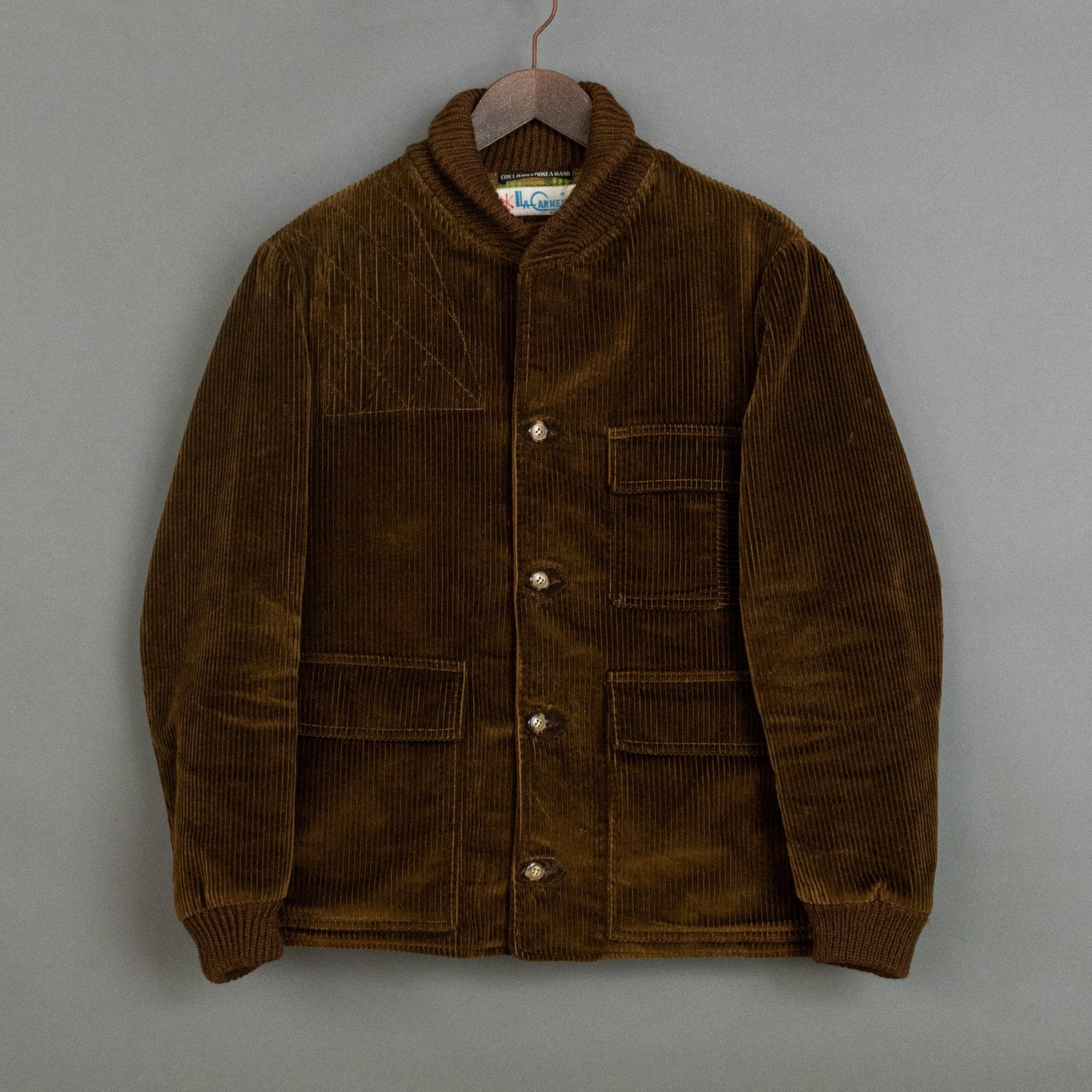 Vintage '70s Vintage Italian Corduroy Hunting Jacket