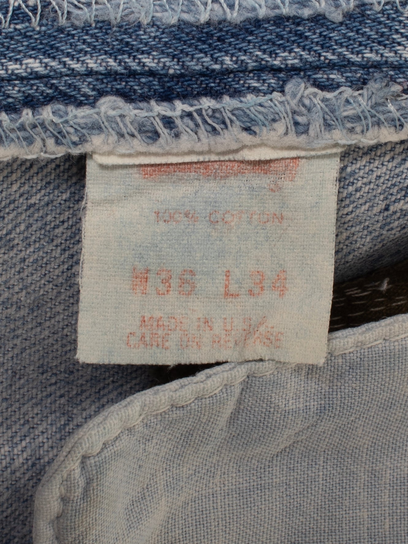 vintage 90s Levi's 501 Light Wash