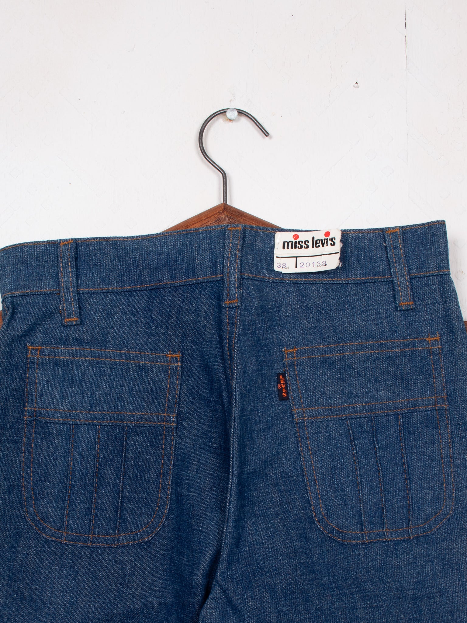 vintage 60s Miss Levi's Soft Brushed Denim Flares