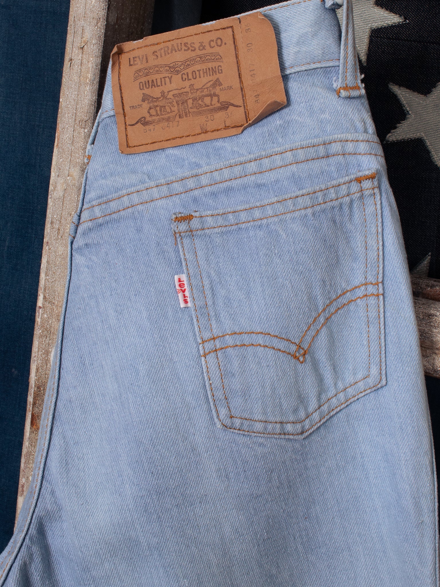 vintage 70s Levi's 847 Flare Jeans